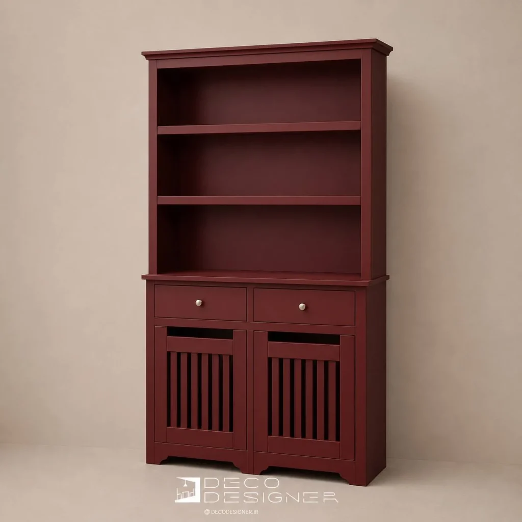 کاور شوفاژ کتابخانه مدل روژان